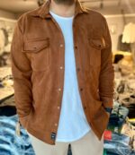 Süet Çıtçıtlı Gömlek - Görsel 2