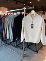 Zara Yarım Fermuar Triko